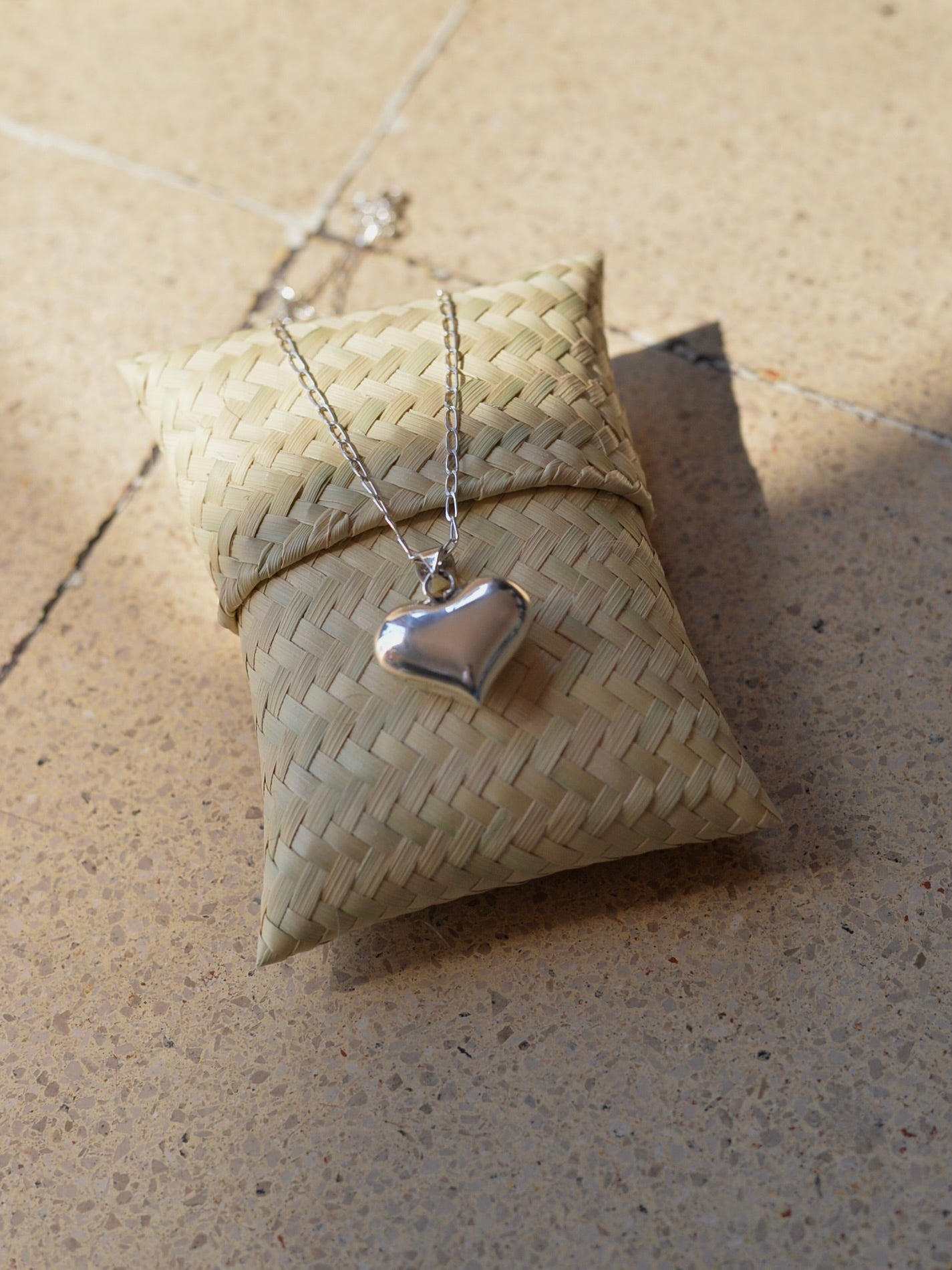 【1/22頃発送予定】Mexican Silver925 ハートネックレス