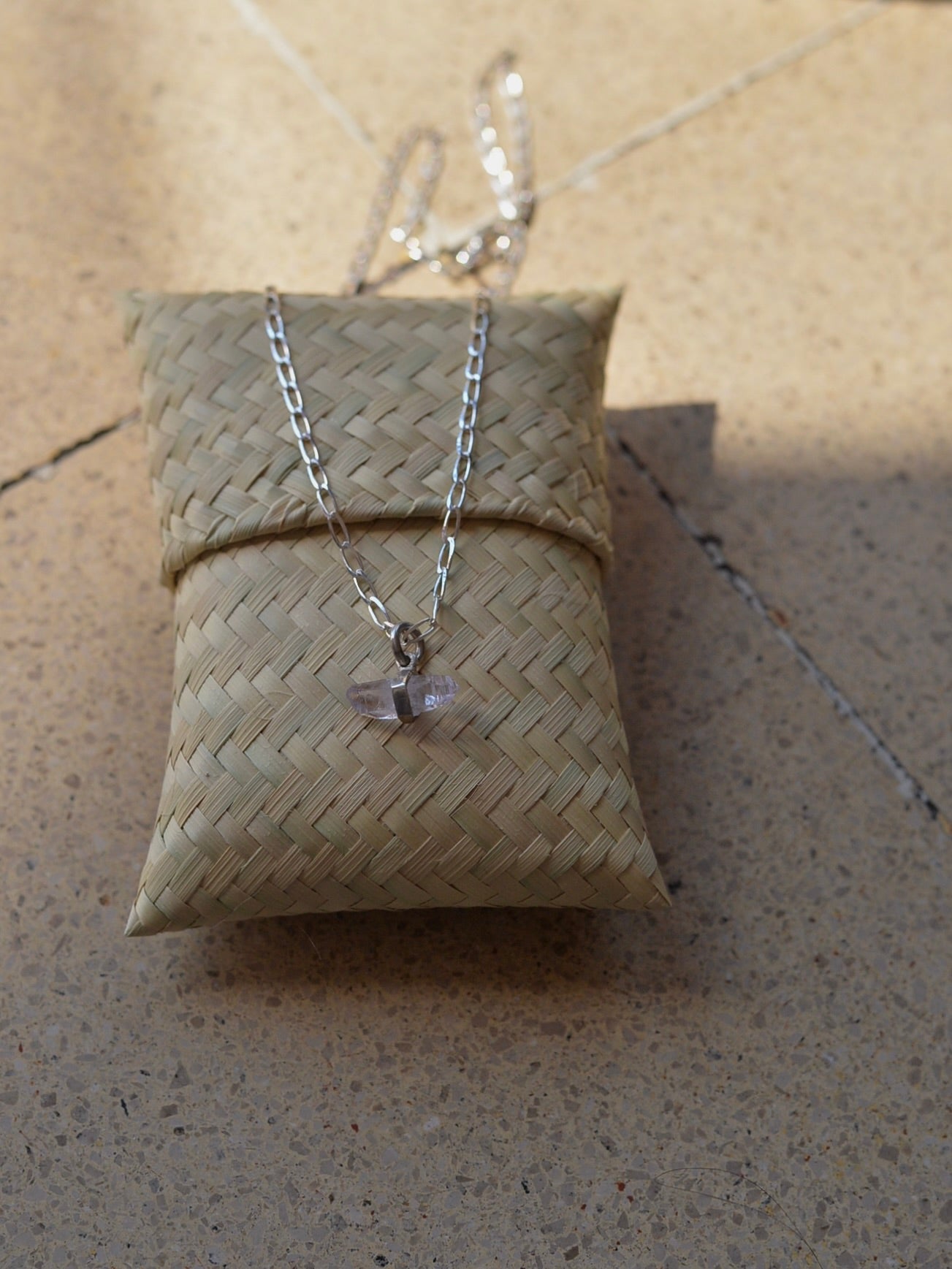 【1/22頃発送予定】Mexican Silver925 チェーン アメジストネックレス