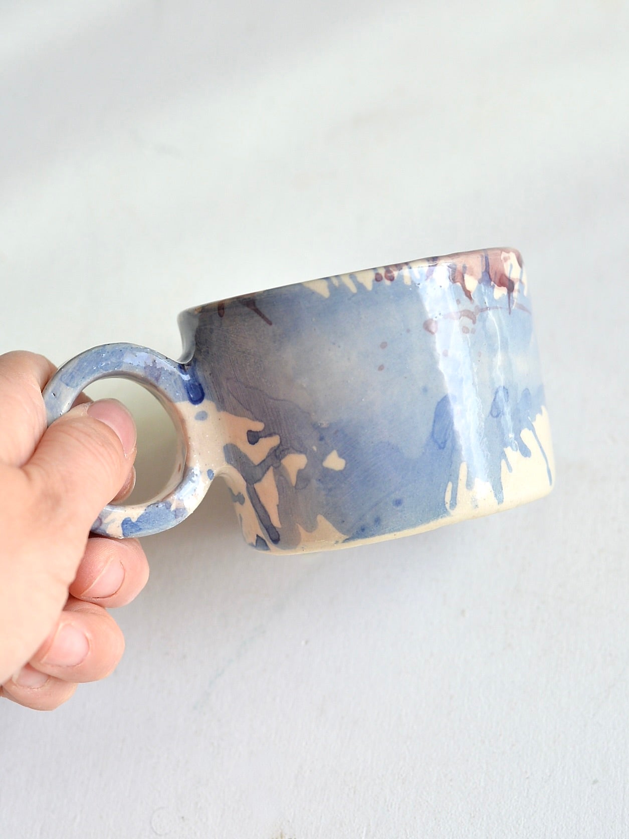 メキシコ マーブル マグカップ