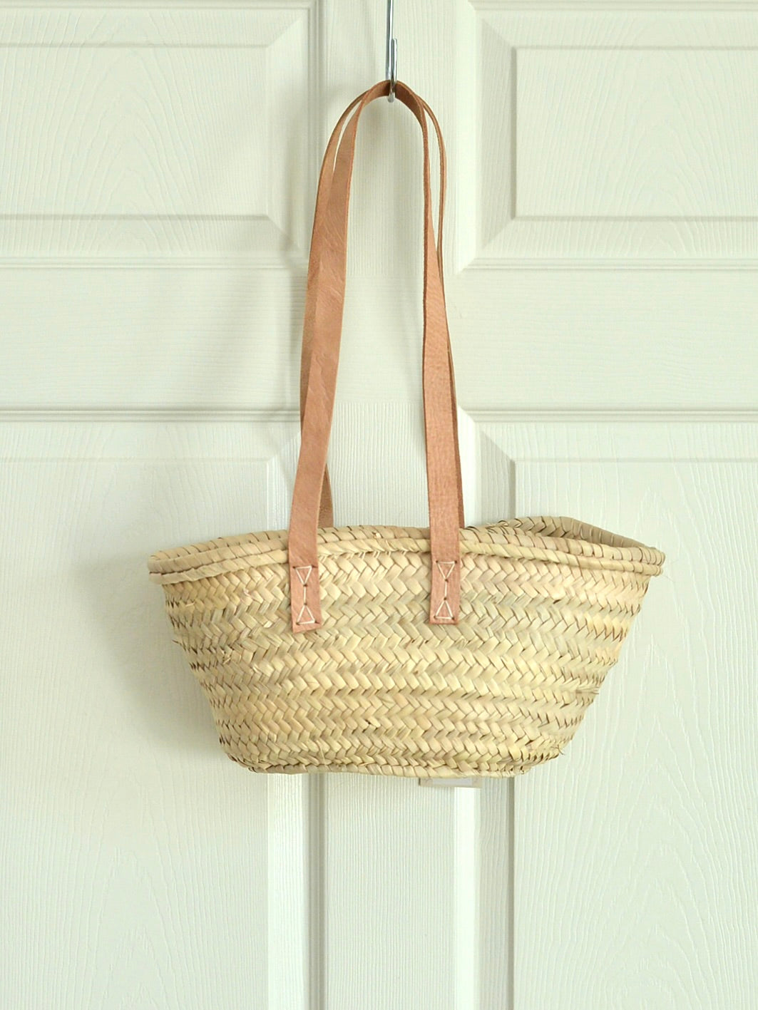 【残り1点】モロッコ かごバッグ ロングハンドル