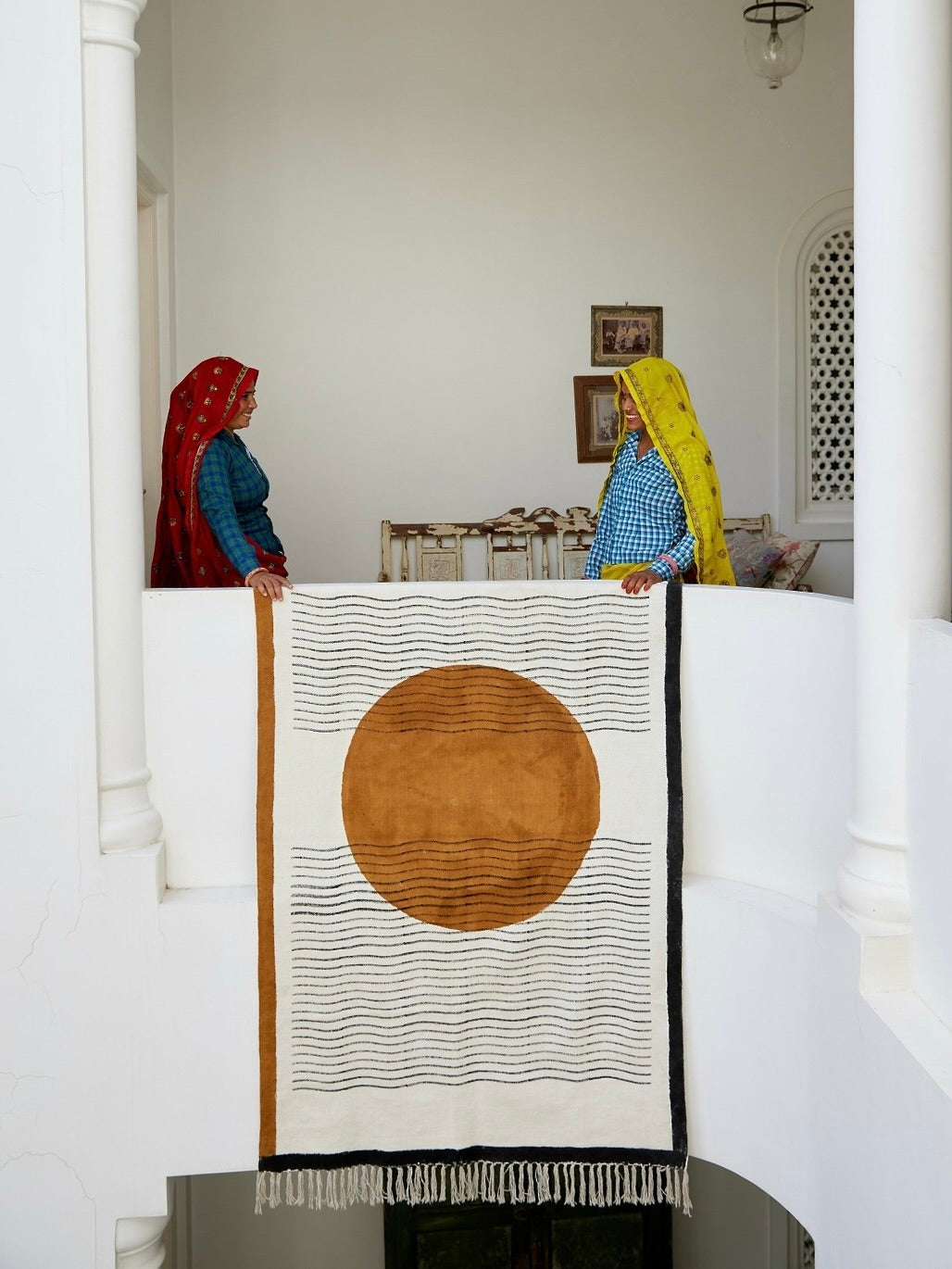 ハンドブロックプリント コットンラグ – NOZZI BAZZAR