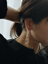 Mexican Silver925 トリプルボールピアス