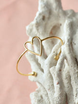 ハートラインバングル