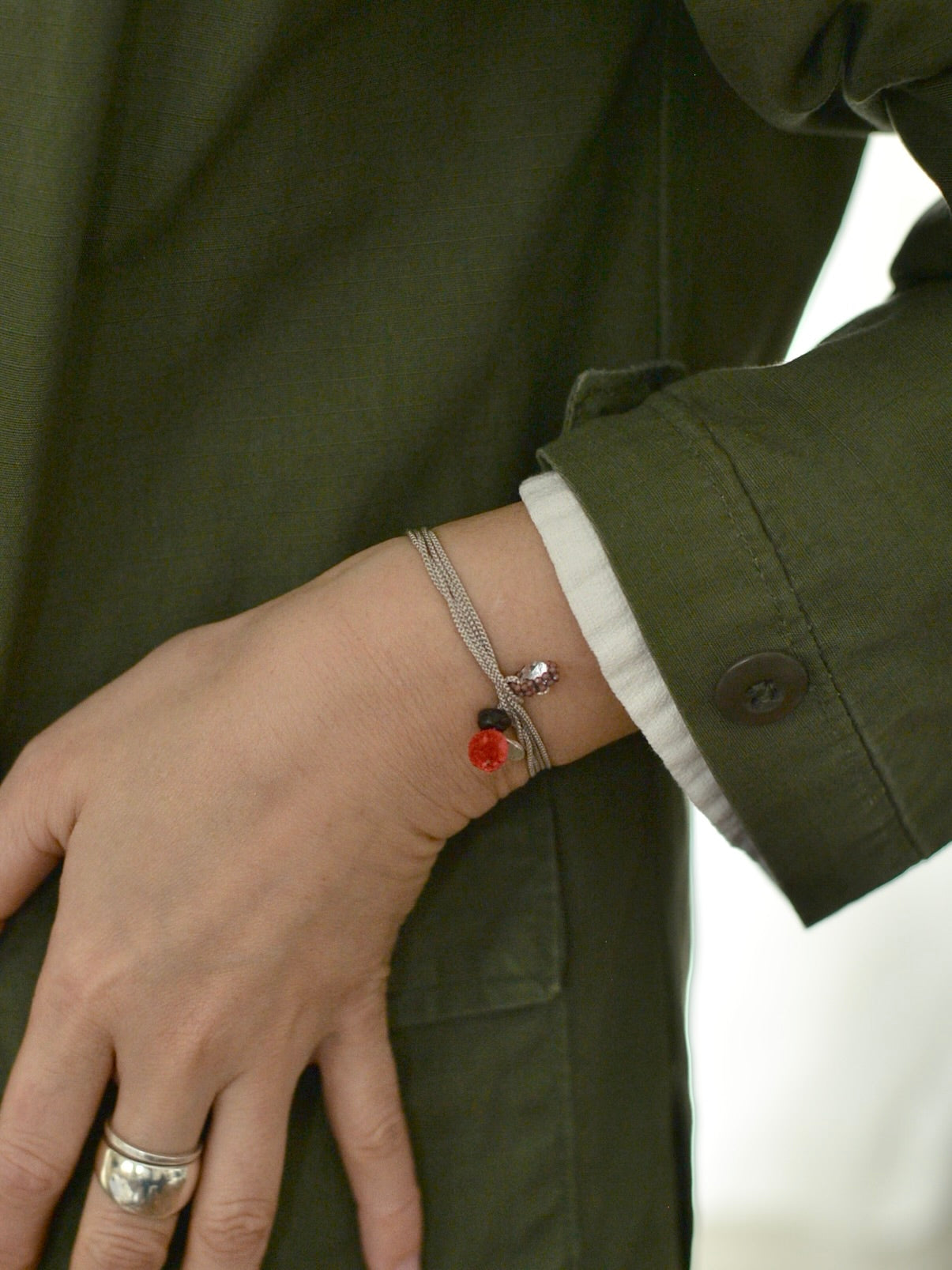 ハーキマーダイヤモンド&ガーネット 3way ネックレス – NOZZI BAZZAR