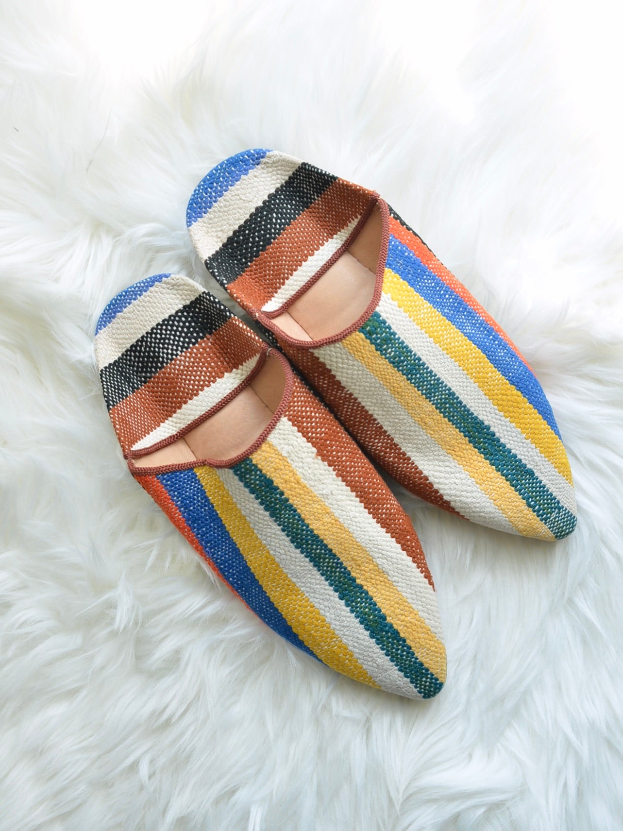 ヴィンテージHIKE 外履きバブーシュ（約24.5cm)