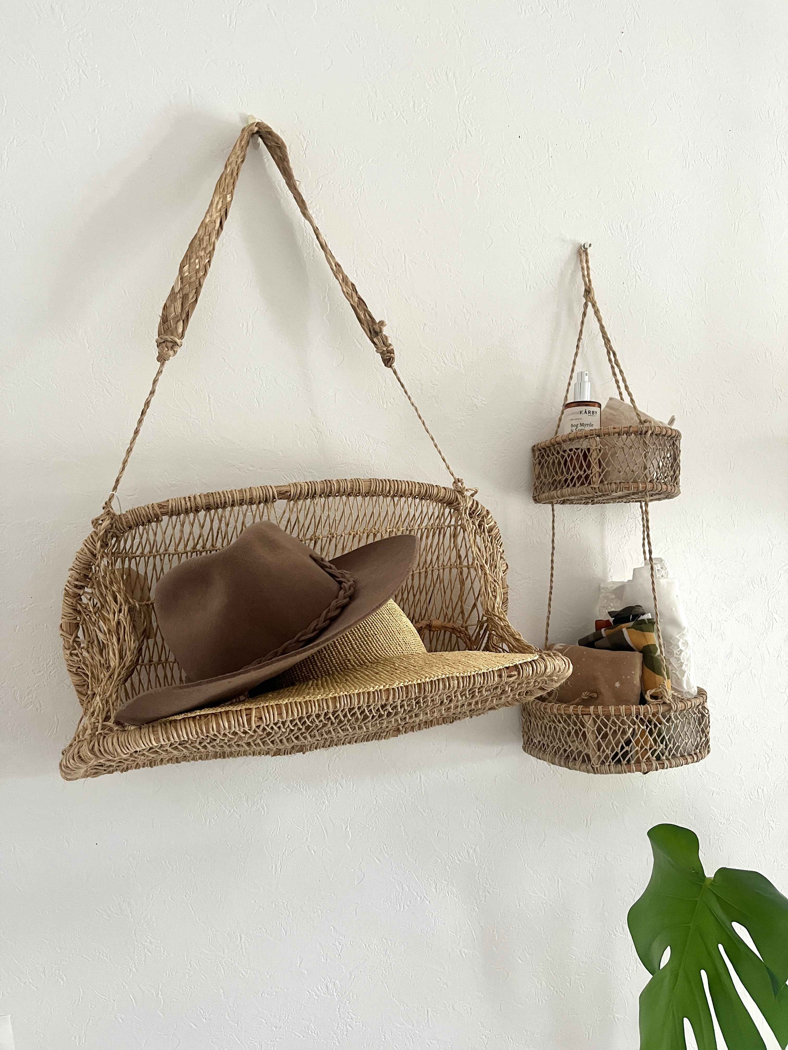 メキシコ ハンギングバスケット 壁掛けかご ラック L – NOZZI BAZZAR