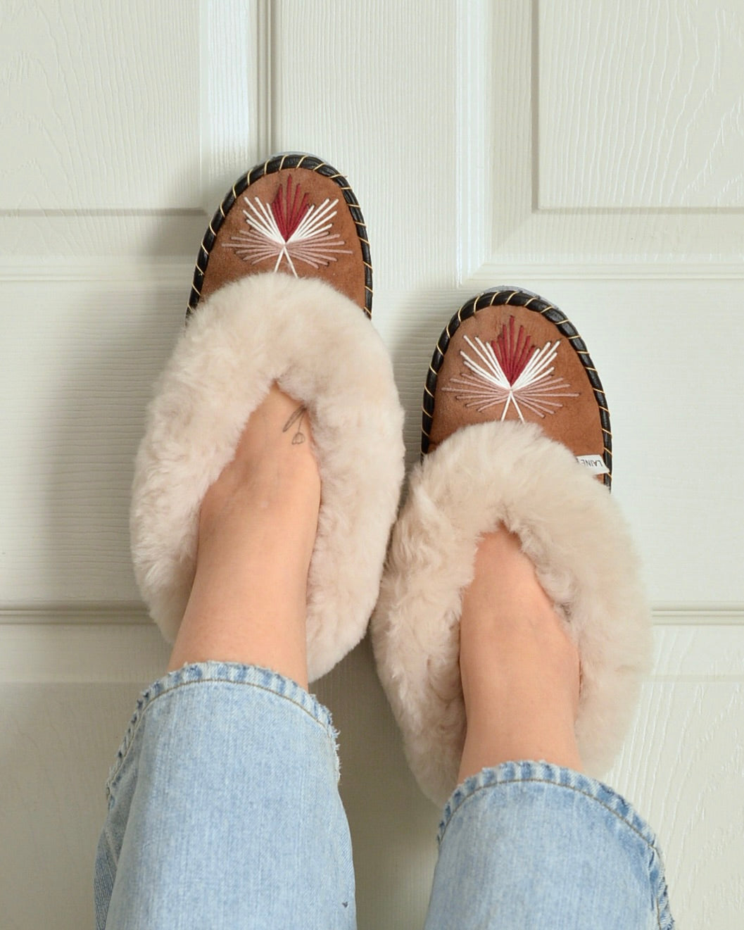 シープスキン ルームシューズ