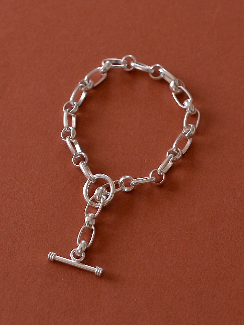 Mexican Silver925 チェーンブレスレット