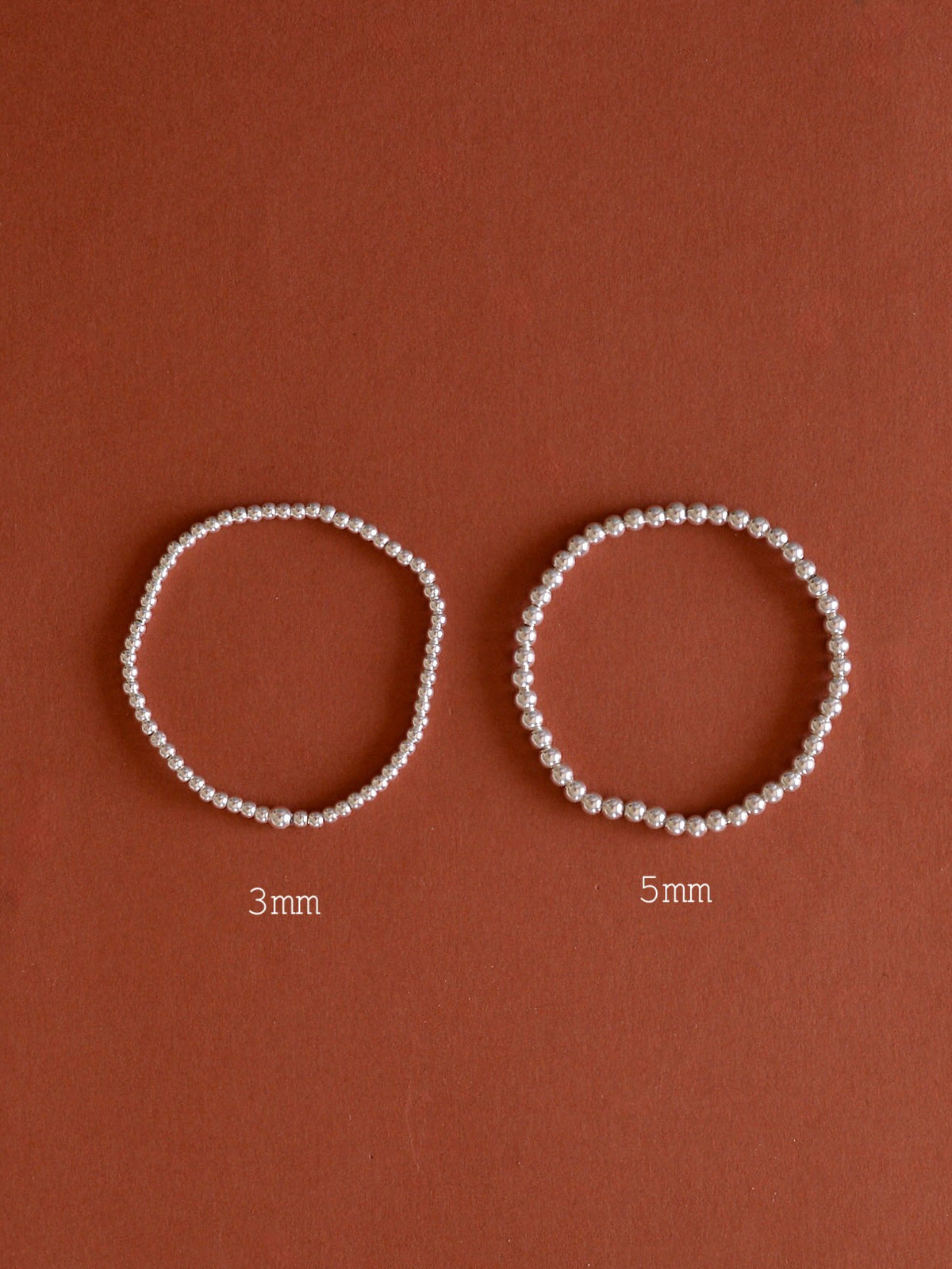 Mexican Silver925 3mm / 5mm ボール ブレスレット – NOZZI BAZZAR