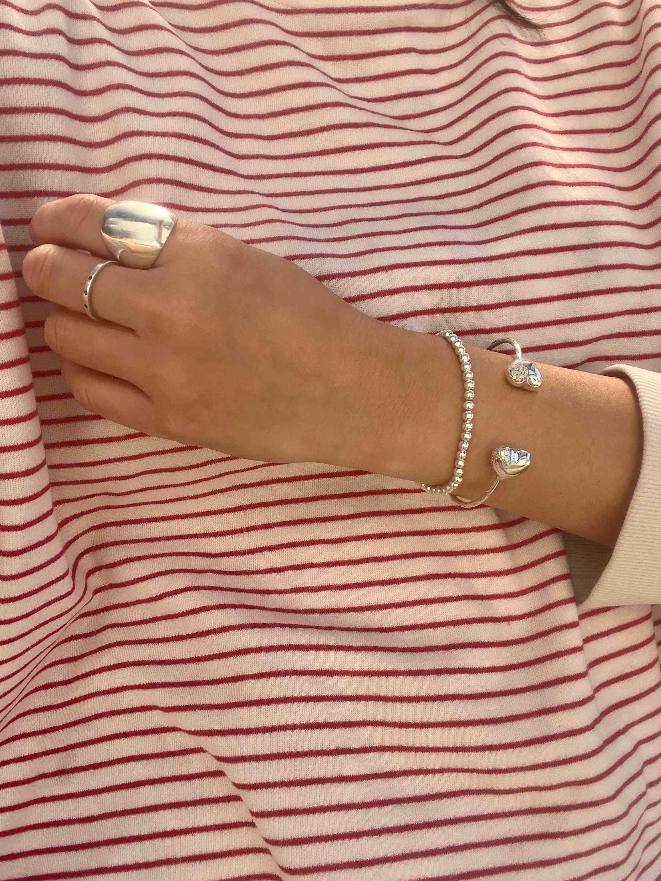 Mexican Silver925 ハート バングル – NOZZI BAZZAR