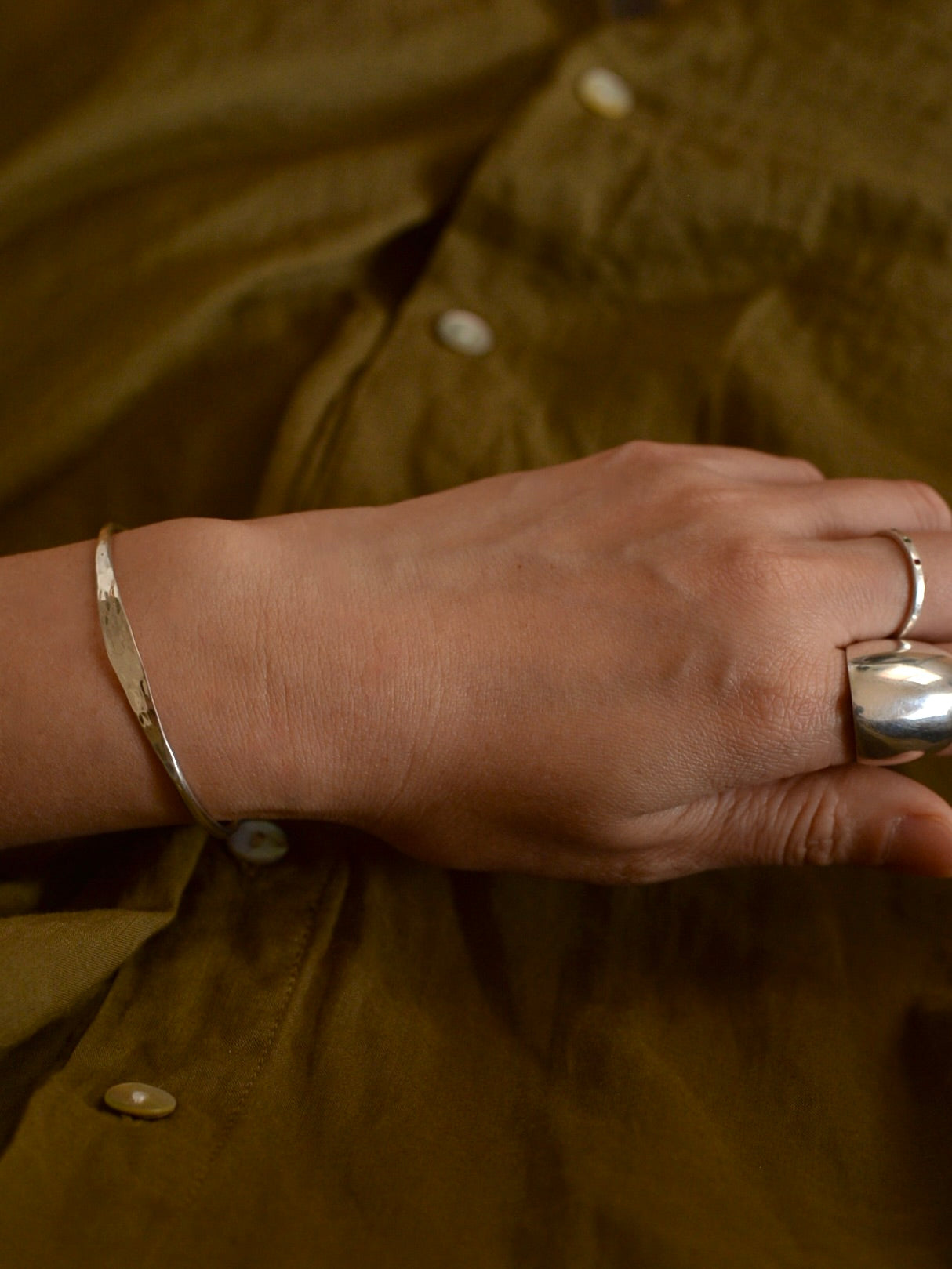 Mexican Silver925 スリムバングル