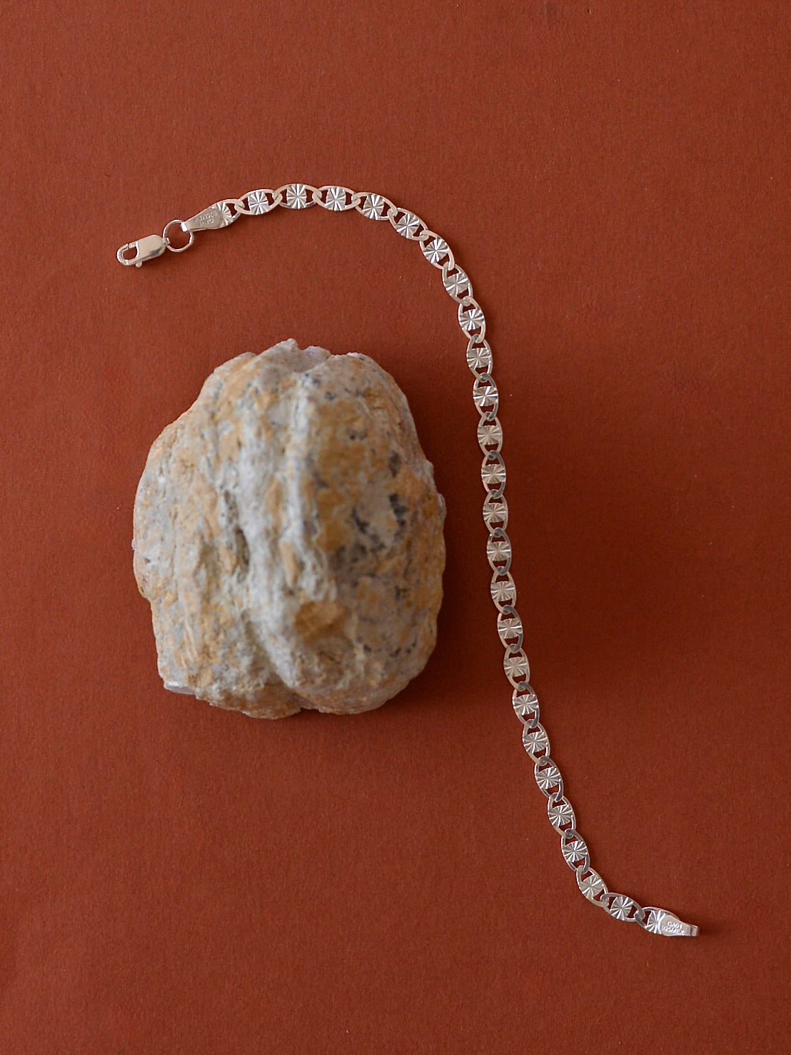 Mexican Silver925 チェーンブレスレット