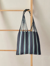 【残り1点】メキシコ ハンモックバッグ レザーハンドル