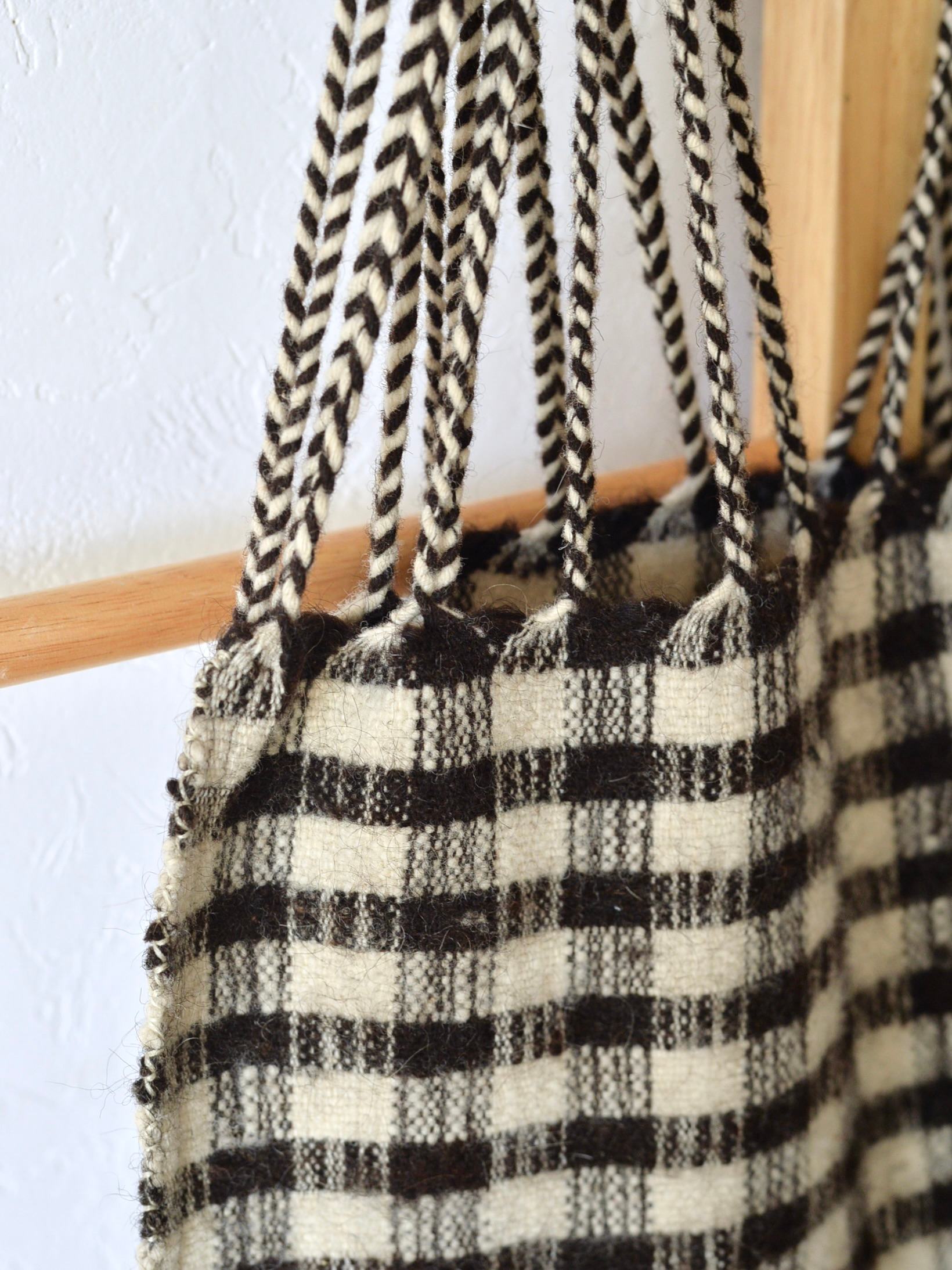 メキシコ ウール ハンモックバッグ レザーハンドル – NOZZI BAZZAR