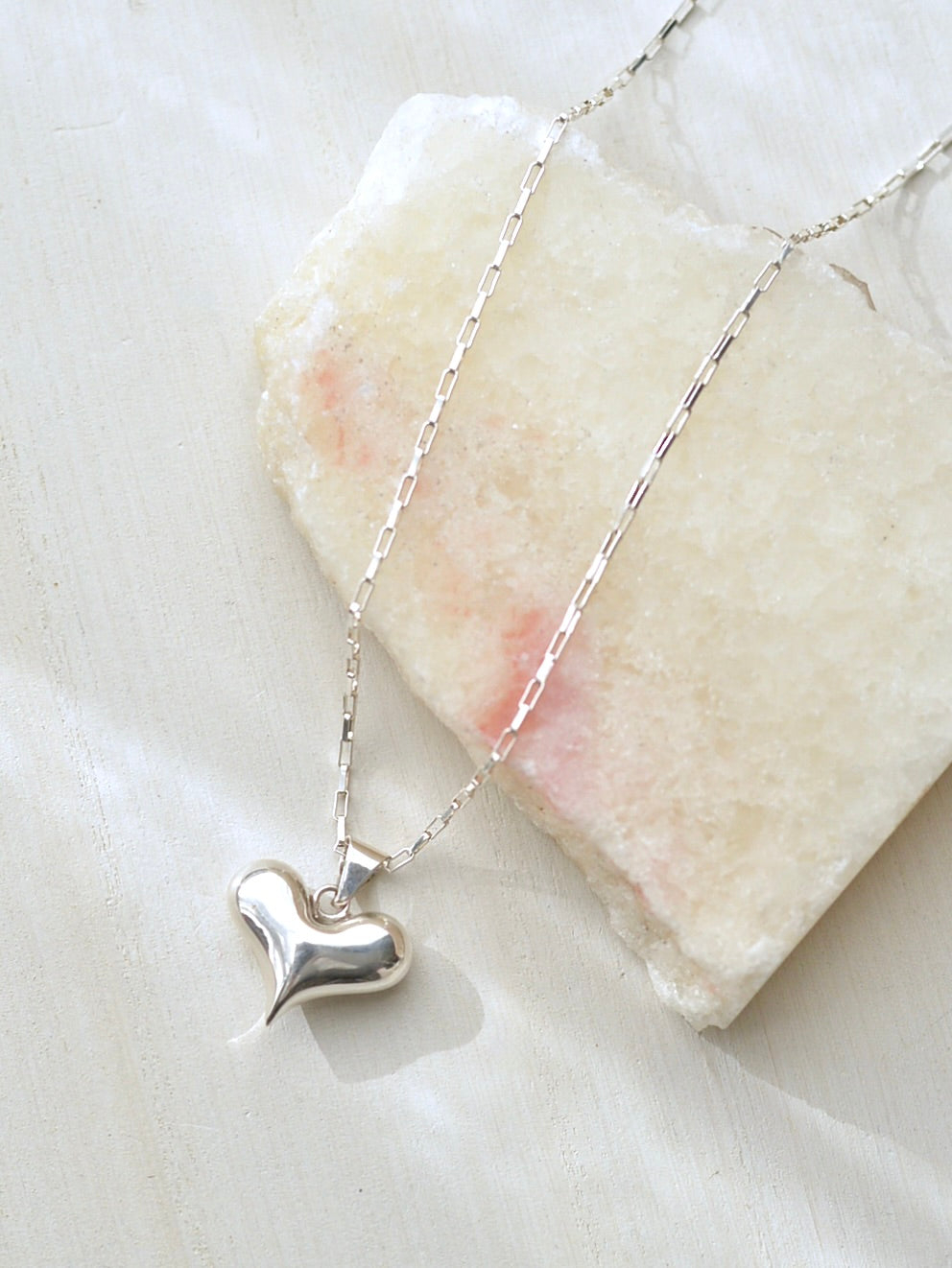 Mexican Silver925 ハートネックレス