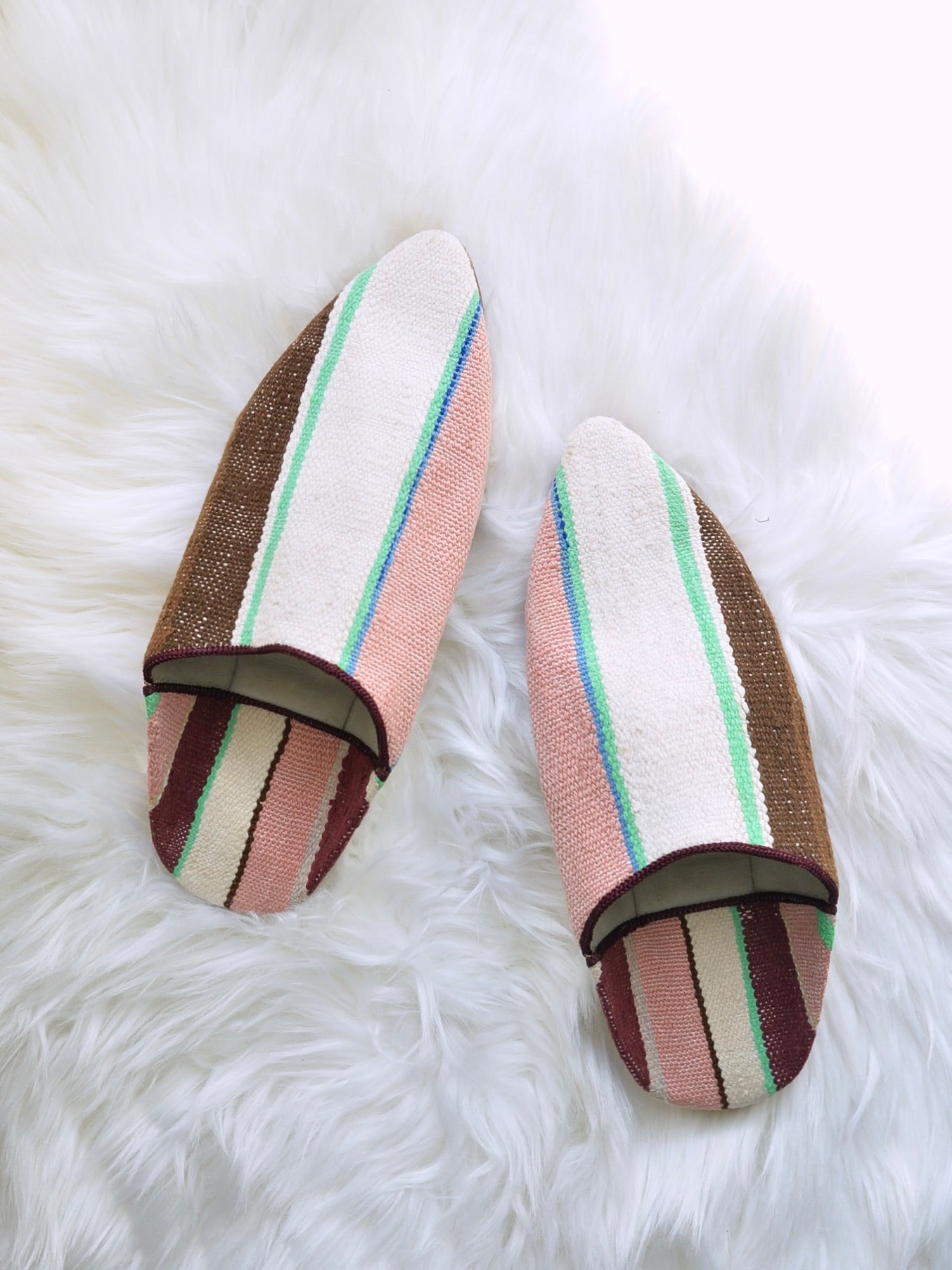 ヴィンテージHIKE 外履きバブーシュ（約24.5~25cm)