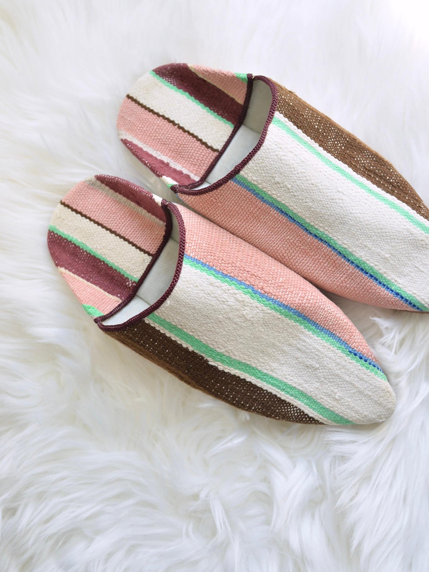 ヴィンテージHIKE 外履きバブーシュ（約24.5~25cm)