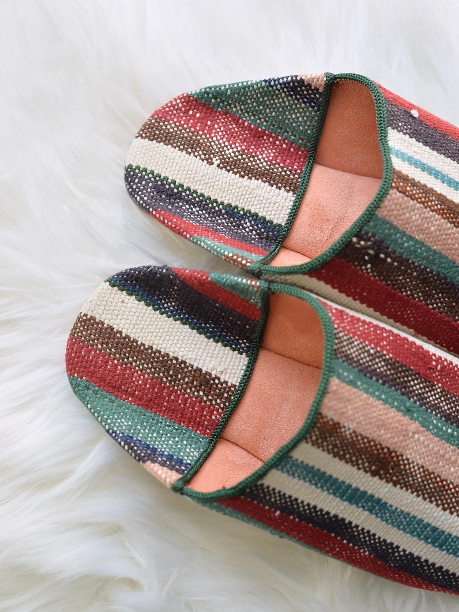 ヴィンテージHIKE 外履きバブーシュ（約24.5cm)