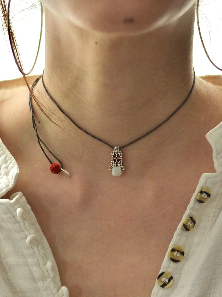 ビーズ刺繍 3way ネックレス – NOZZI BAZZAR