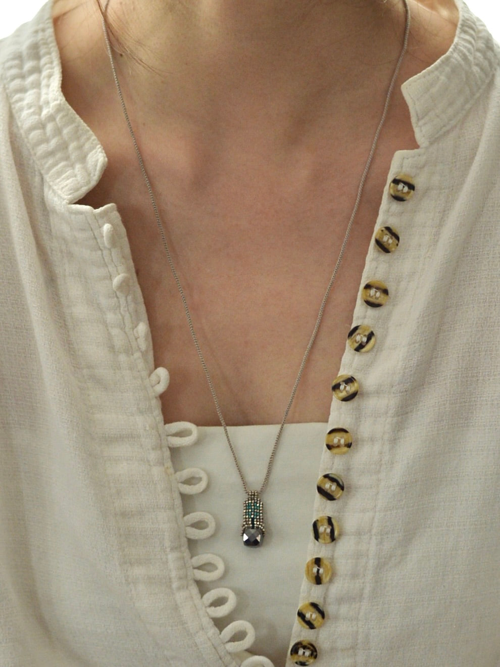 ビーズ刺繍 3way ネックレス