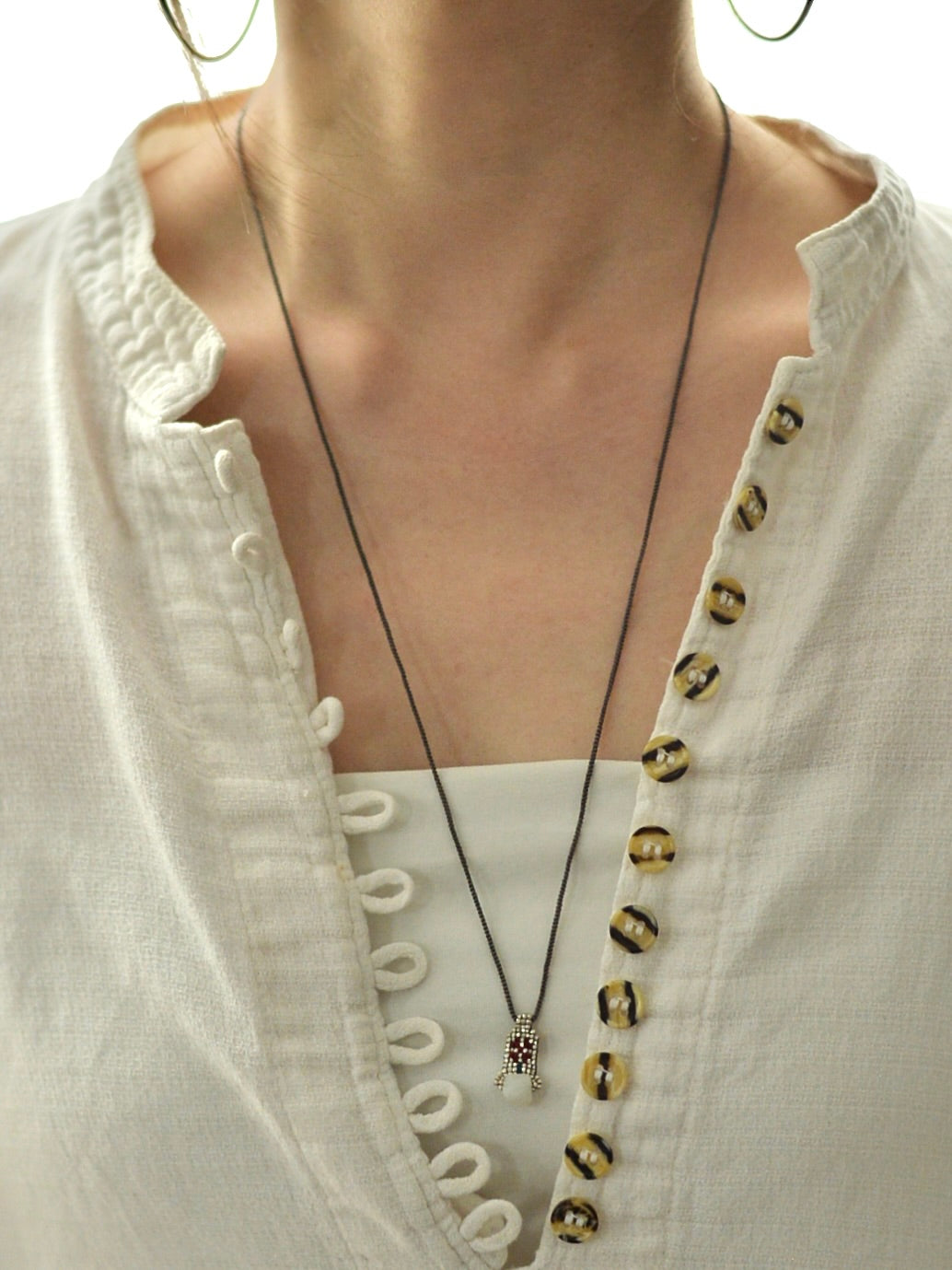 ビーズ刺繍 3way ネックレス