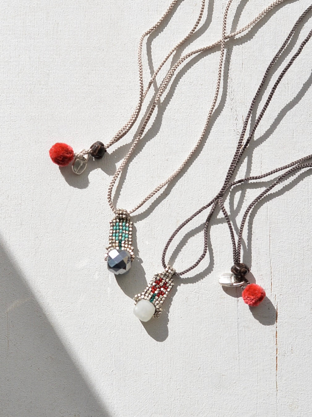 ビーズ刺繍 3way ネックレス