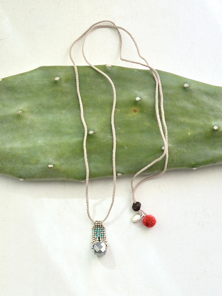 ビーズ刺繍 3way ネックレス