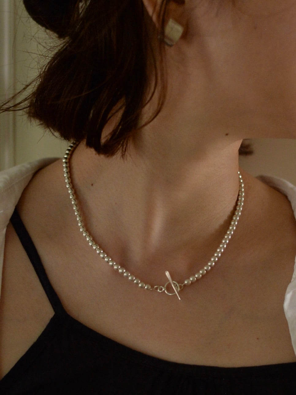 Mexican Silver925 5mmボール ネックレス – NOZZI BAZZAR