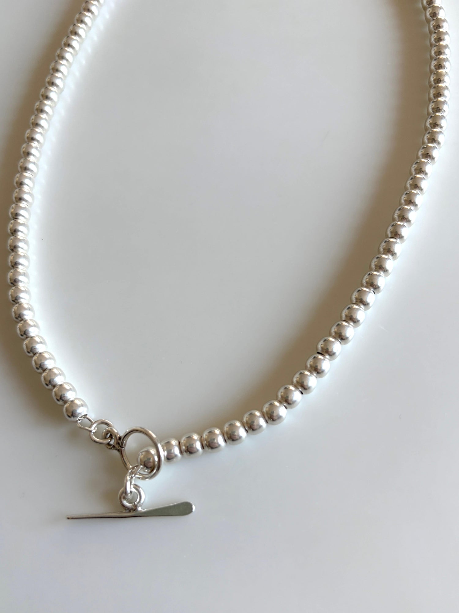 Mexican Silver925 5mmボール ネックレス