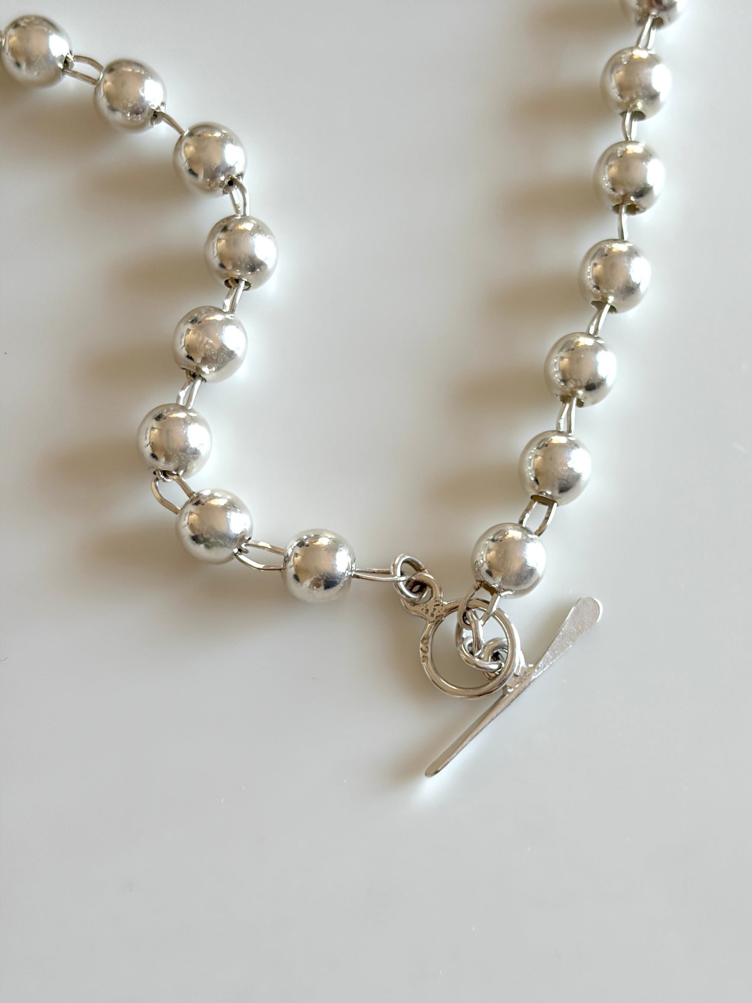 Mexican Silver925 8mmボール ネックレス