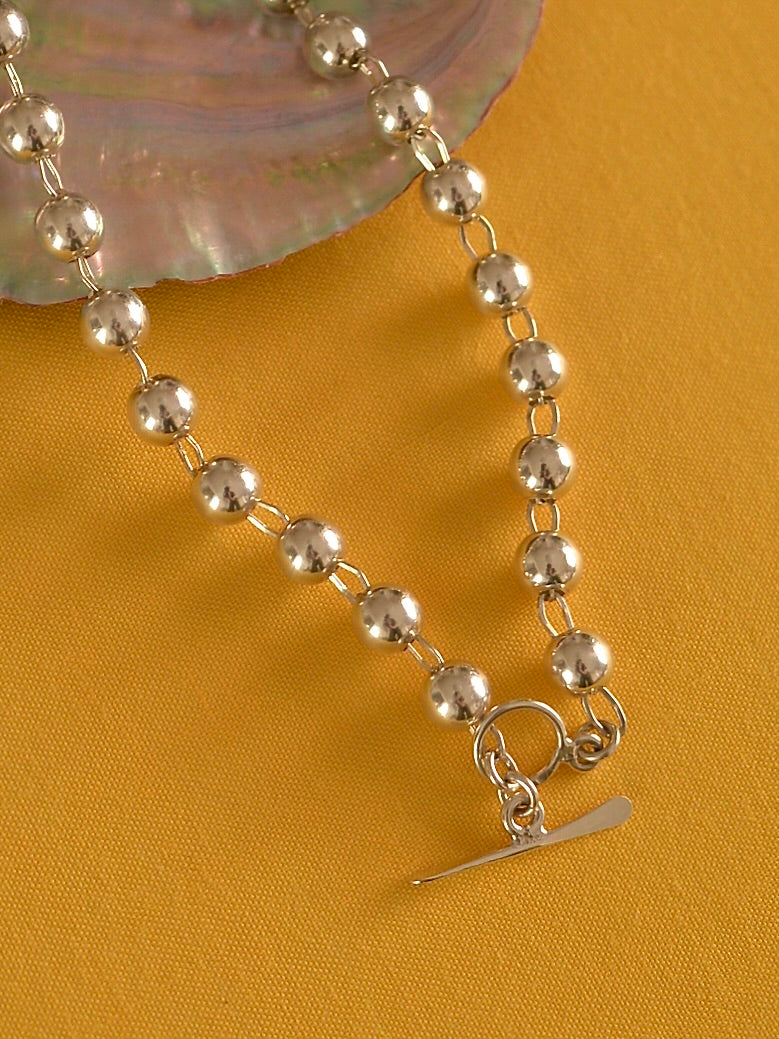 Mexican Silver925 8mmボール ネックレス