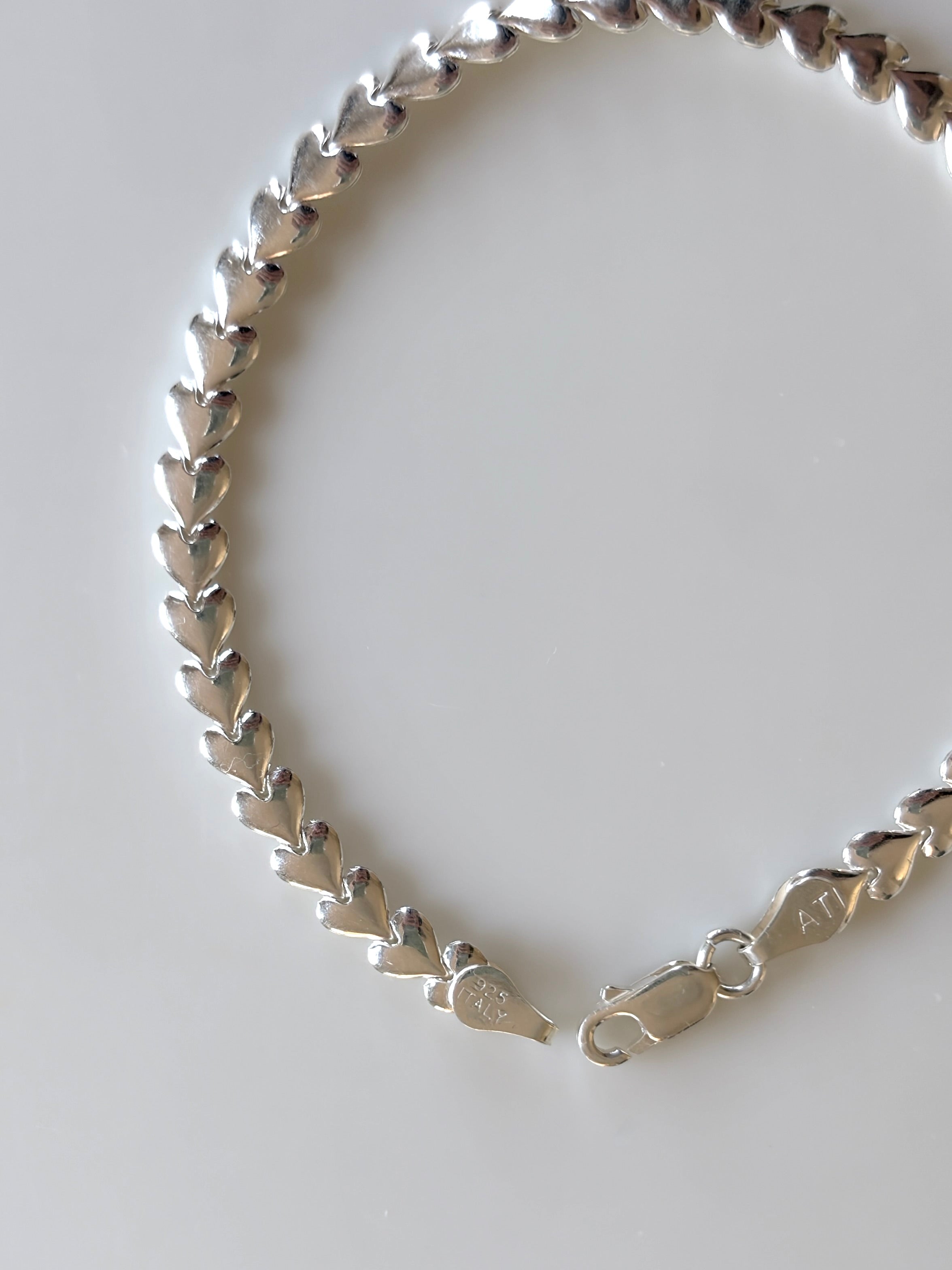 Mexican Silver925 ハートスネーク ブレスレット – NOZZI BAZZAR