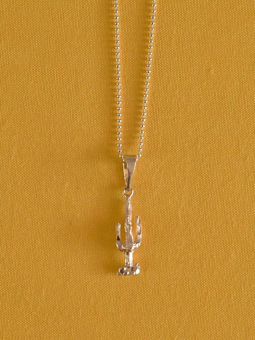 Mexican Silver925 カクタスチャーム ネックレス