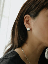 Mexican Silver925 スクエアピアス