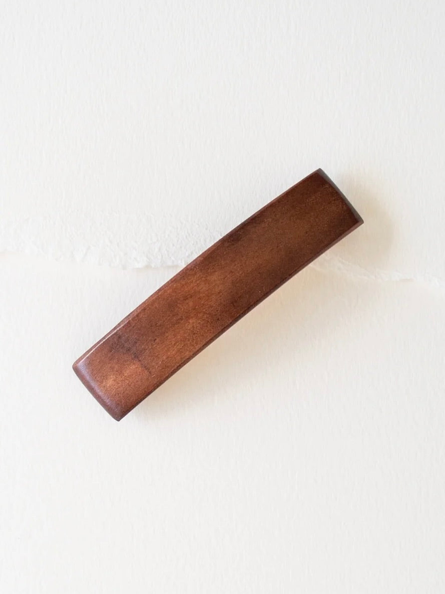 Wooden Hair Barrettes