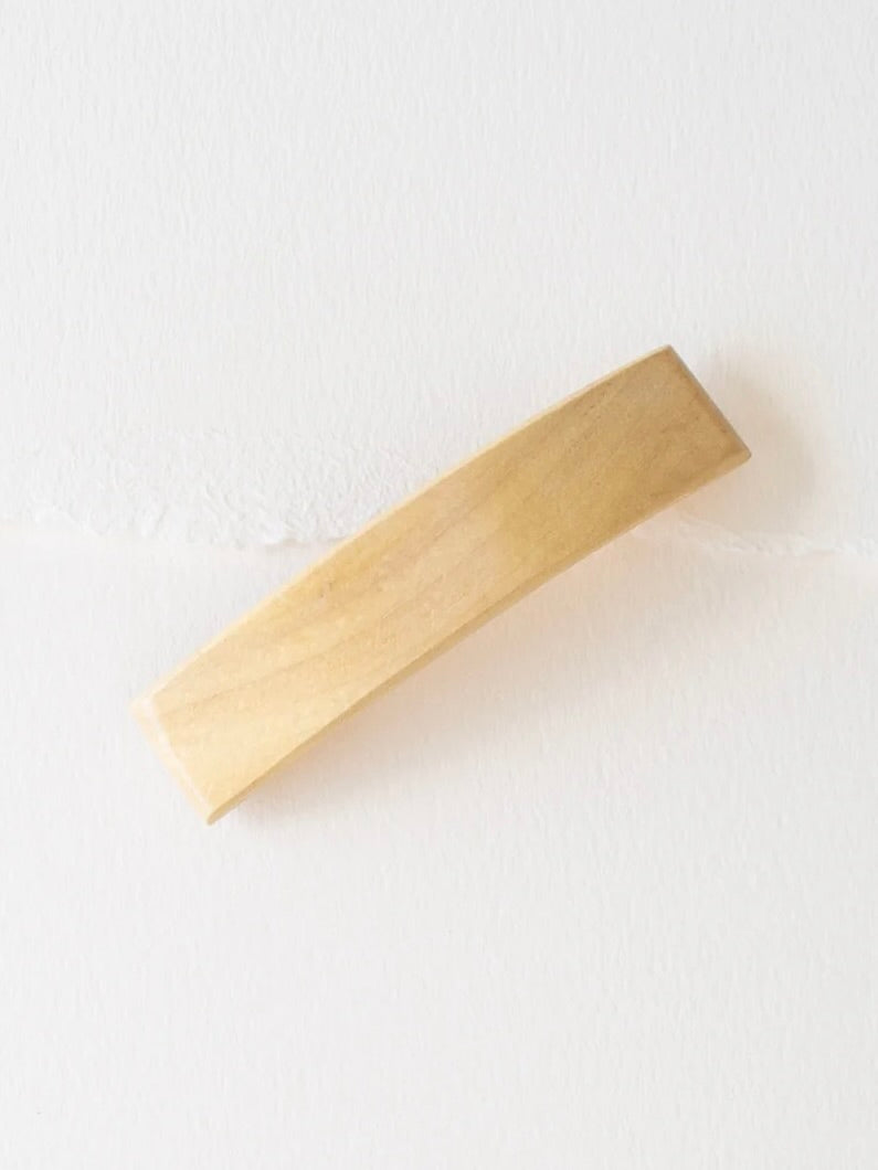 Wooden Hair Barrettes
