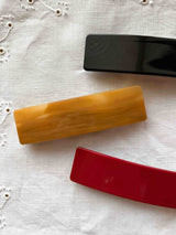 Eco Classic Rectangular Hair Barrettes
