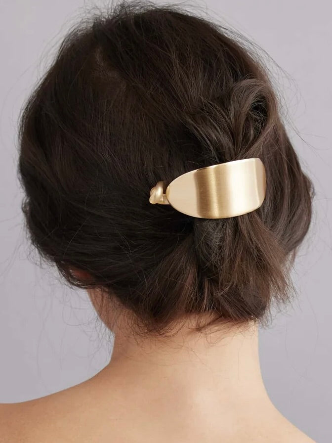 Oval Side Hair Clip