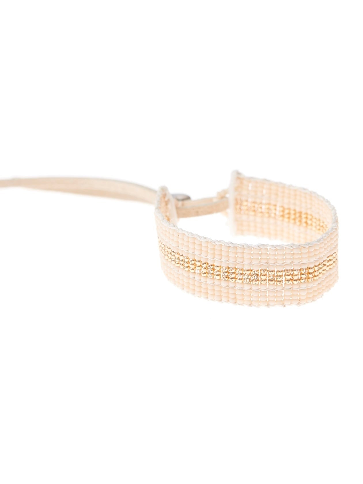 ビーズブレスレット ストライプ