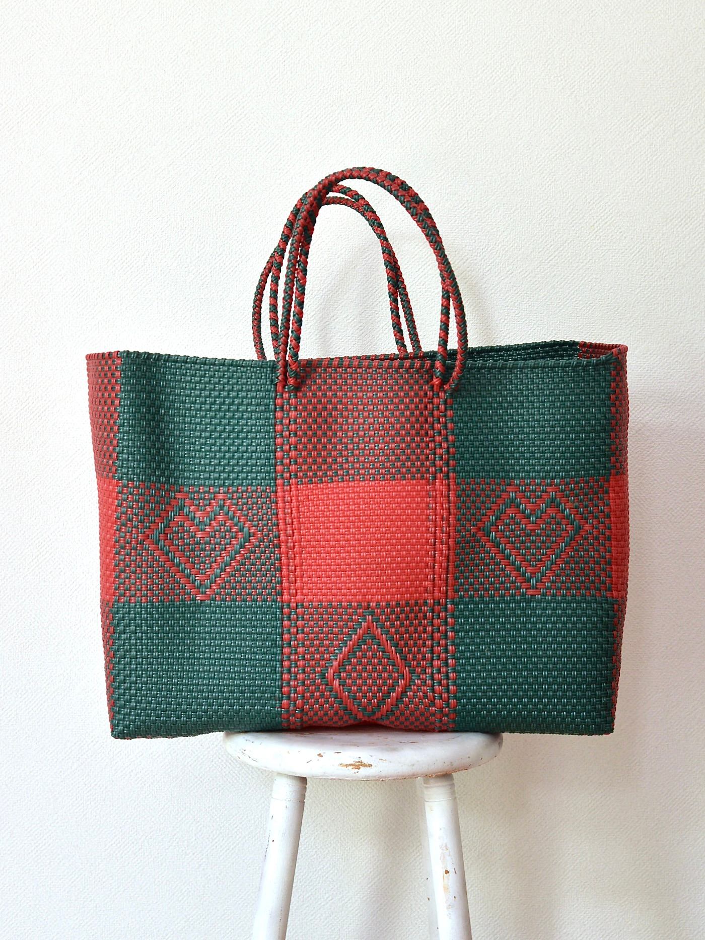 メキシコ メルカドバッグ XL ショートハンドル
