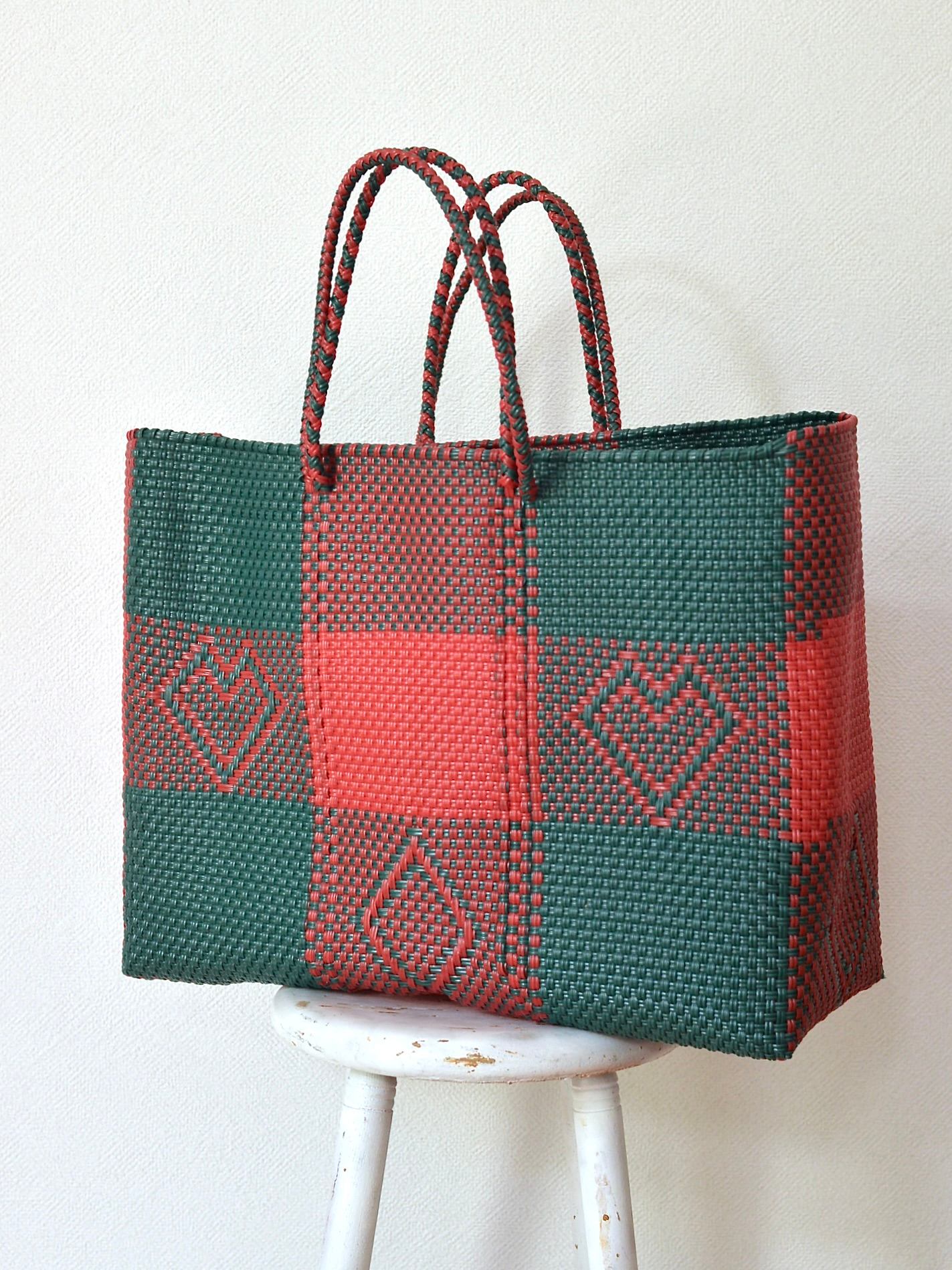 メキシコ メルカドバッグ XL ショートハンドル