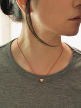 【再入荷予定】ハート コードネックレス