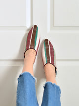 ヴィンテージHIKE 外履きバブーシュ（約24.5cm)