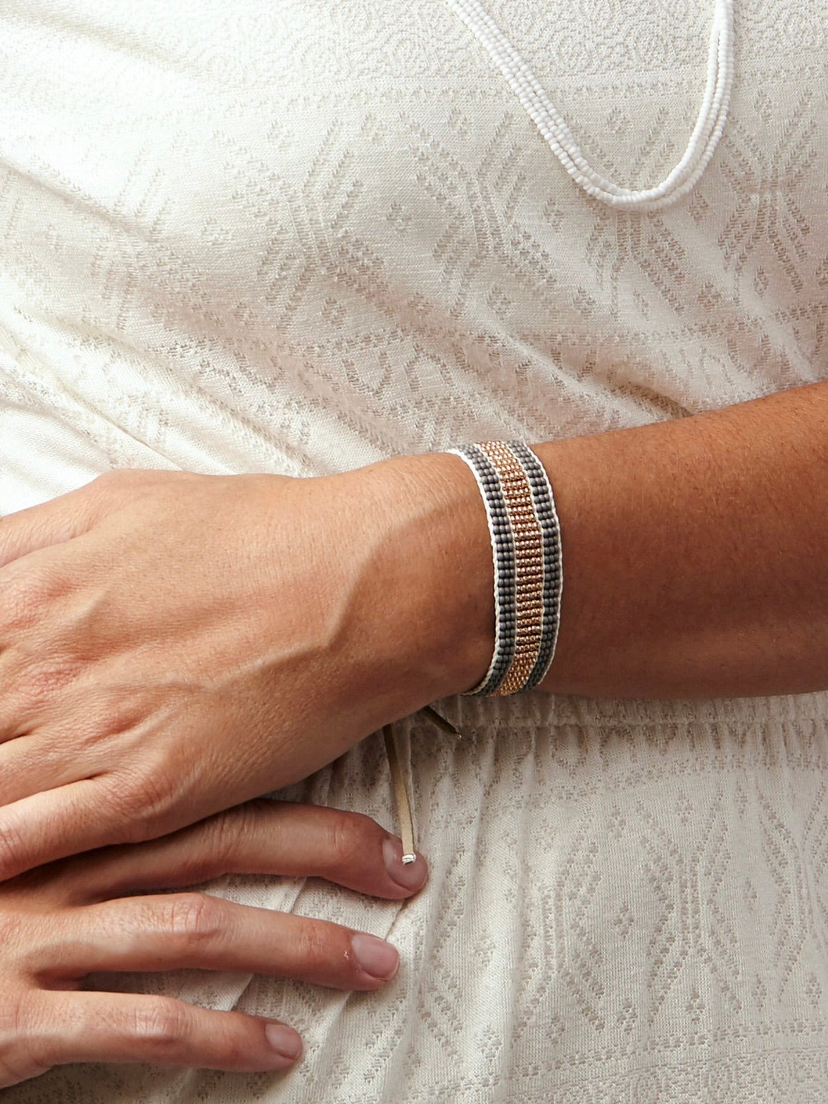 ビーズブレスレット ストライプ – NOZZI BAZZAR