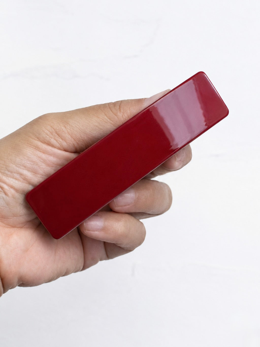 Eco Classic Rectangular Hair Barrettes