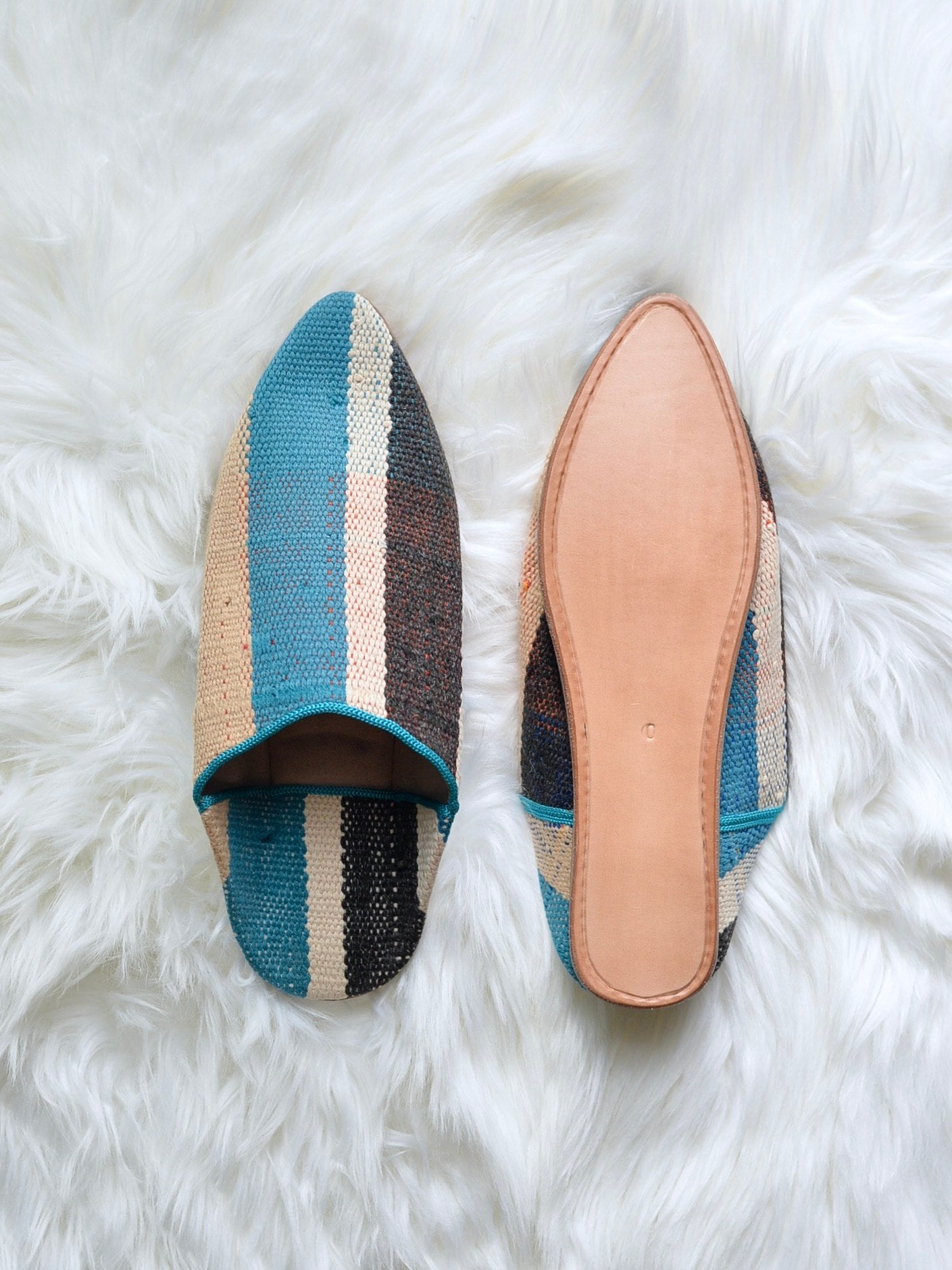 ヴィンテージHIKE 外履きバブーシュ（約24.5cm)