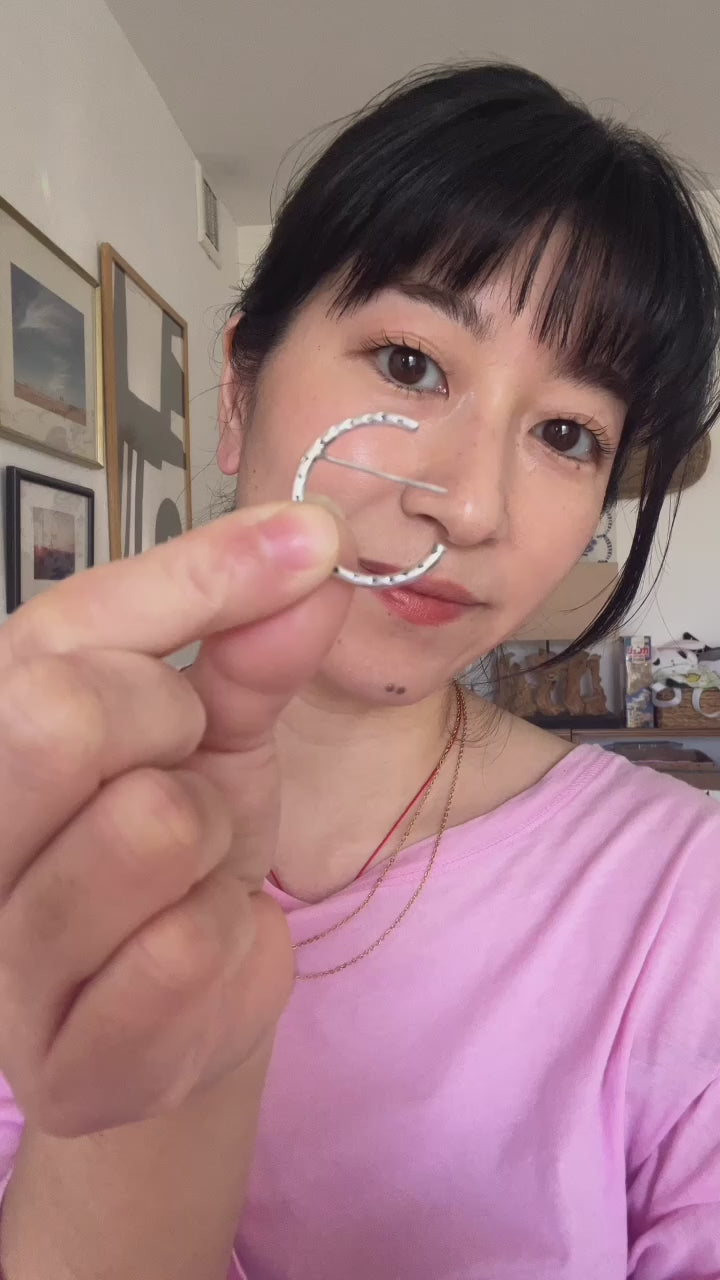 Mexican Silver イヤーカフスタイルピアス