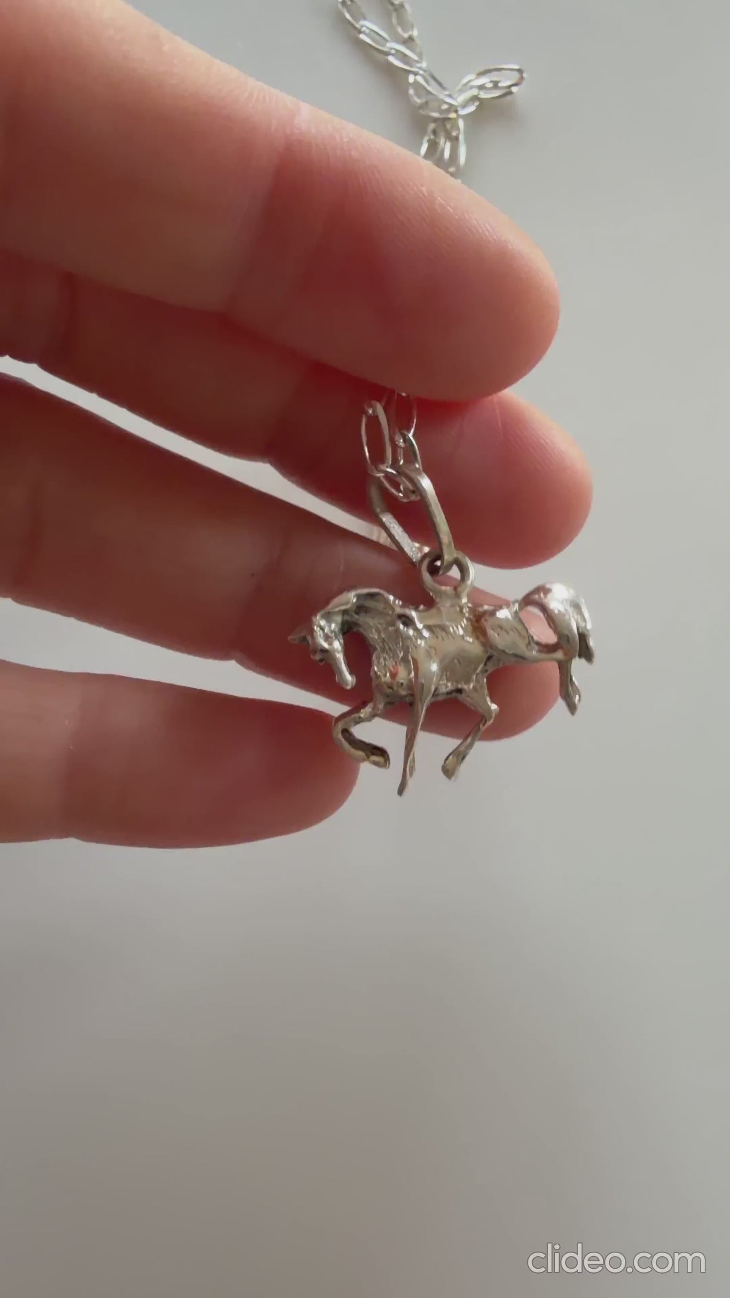 Mexican Silver925 Horseチャーム ネックレス