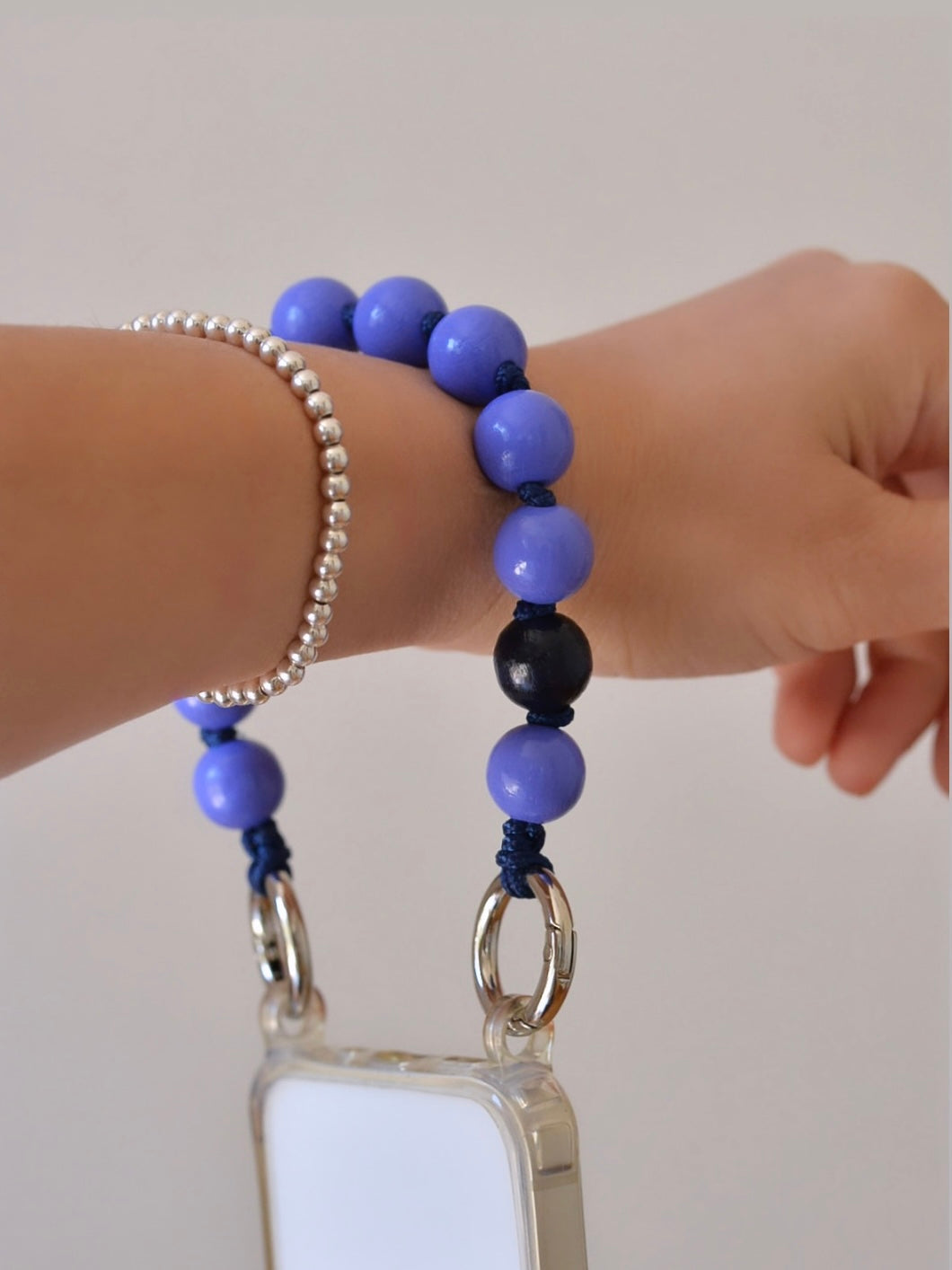 upbeads アップビーズ スマホストラップ MINI【WISTERIA】