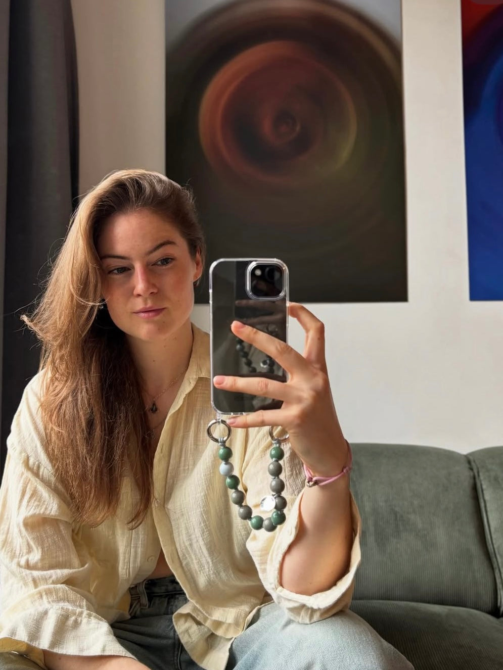 upbeads アップビーズ スマホストラップ MINI【Moosy】